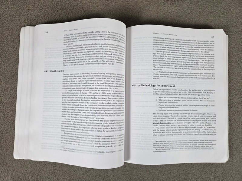 Factory Physics 3rd Edition Hopp and Spearman International Edition 2008 gallery