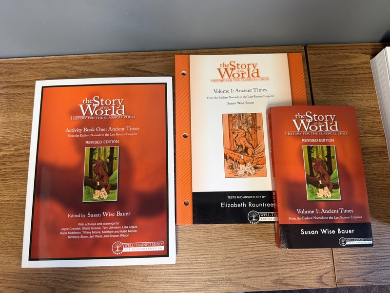 Story of the World Vol 1 Ancient Times History Answer, Reading, & Activity Book