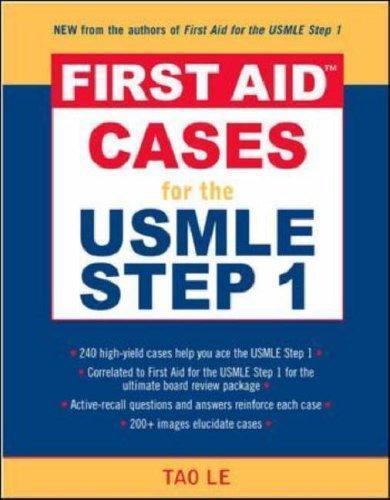 First Aid Cases for the USMLE Step 1 (First Aid Series) paperback Used – Good