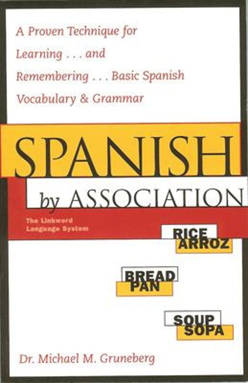 Spanish by Association Paperback Michael Gruneberg