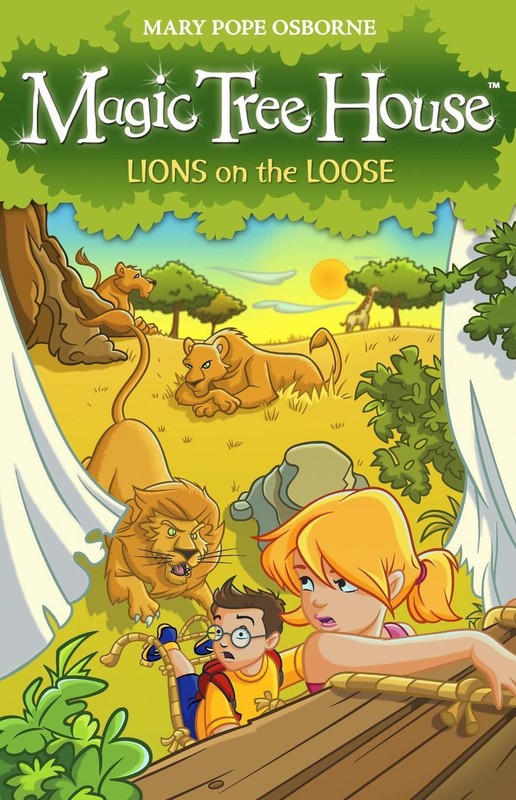 Magic Tree House 11: Lions on the Loose by Mary Pope Osborne (English) Paperback