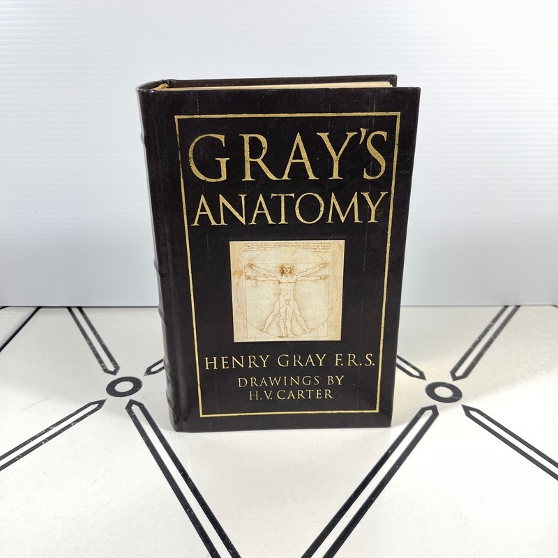 Gray’s Anatomy Henry Gray FRS 1995 Barnes & Noble Facsimile 1901 Edition Gilt