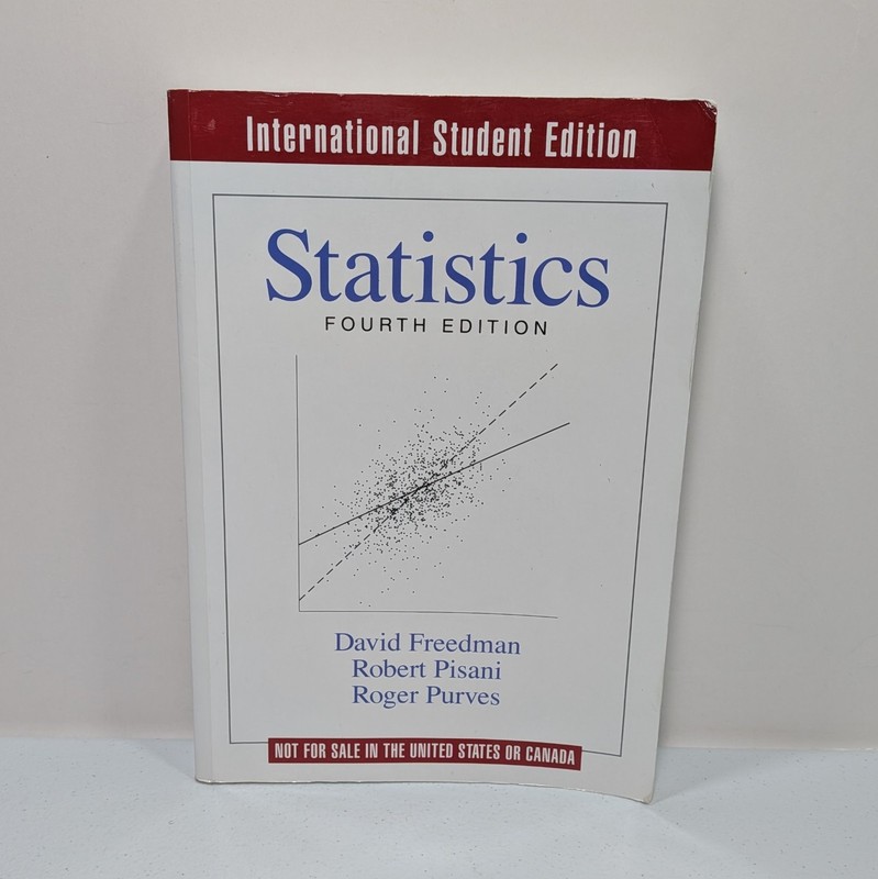 Statistics (Fourth International Student Edition) by David Freedman & Robert
