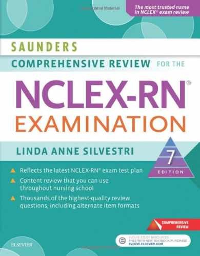Saunders Comprehensive Review for – Paperback, by Silvestri PhD RN – Very Good y