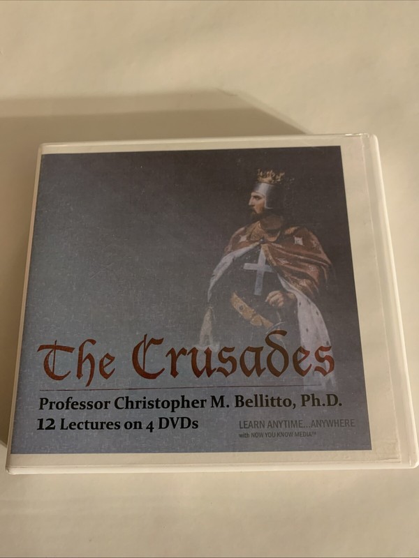 The Crusades 12 Lectures On 4 DVDs And Study Guide By Chris Bellitto PhD