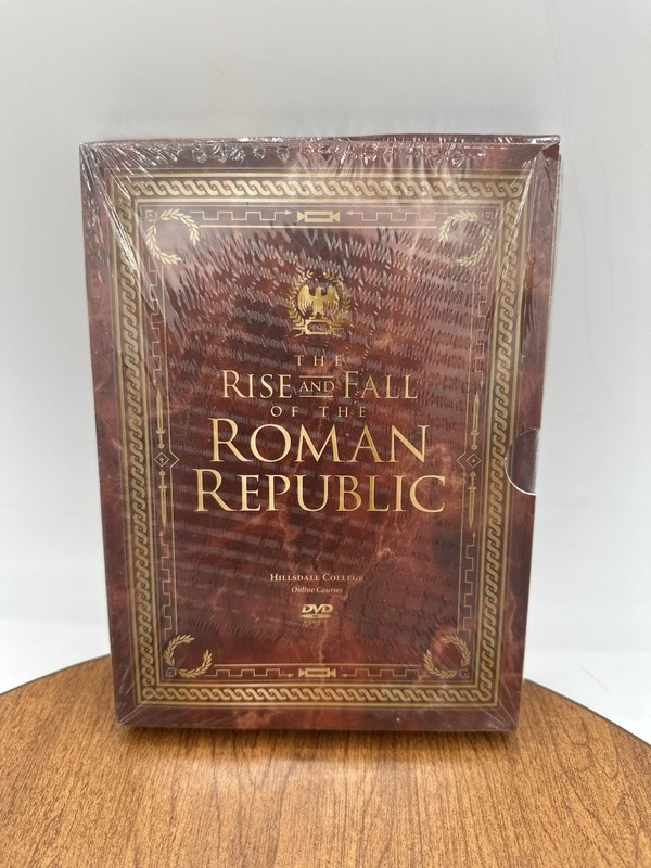 The Rise & Fall of Roman Republic DVD Set Hillsdale College Course NEW SEALED