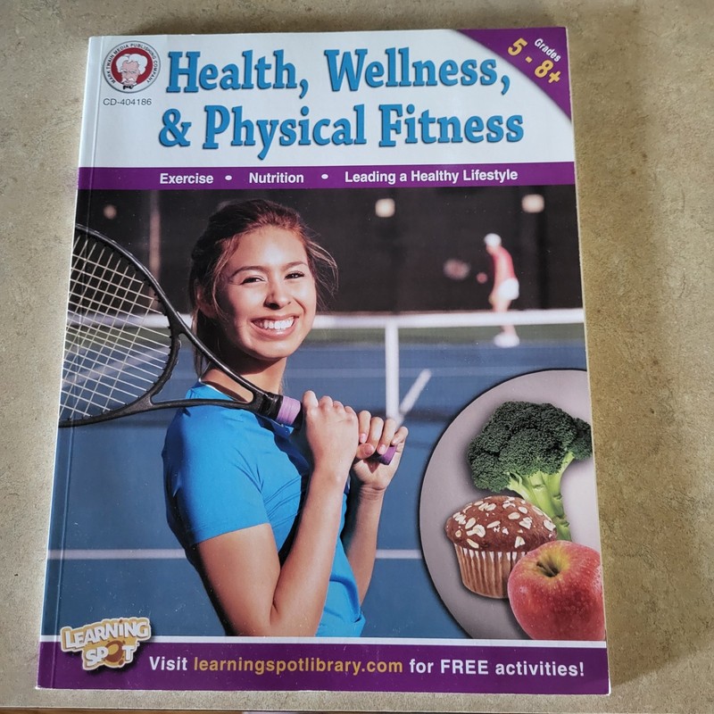 Mark Twain Health, Wellness, and Physical Fitness Workbook, Health Homeschool…