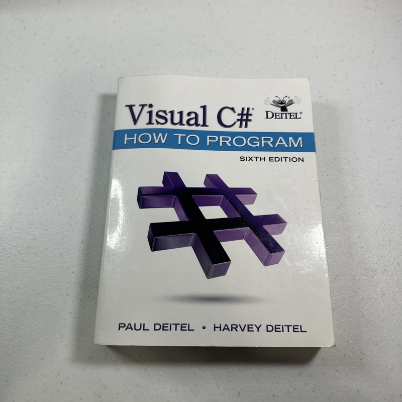 Visual C# How to Program (6th Edition) (Deitel Series) – Paperback – GOOD