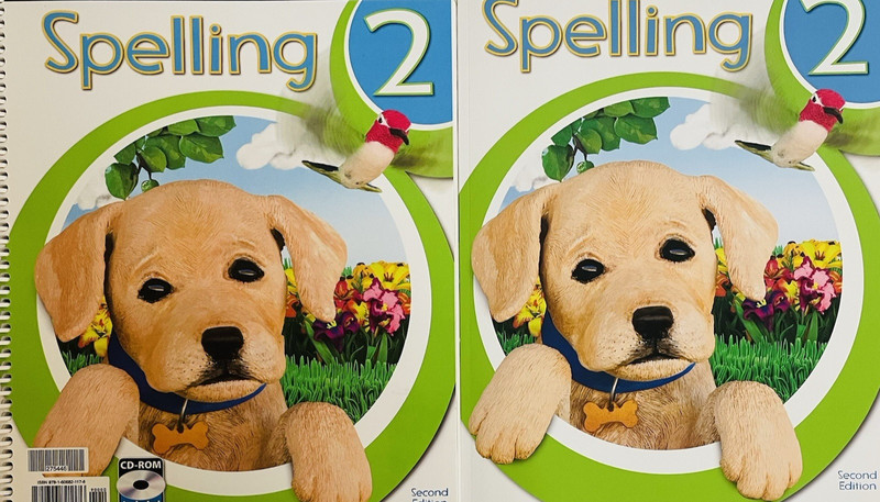 BJU Press Spelling 2 Teacher’s Edition w/CD and Student Worktext 2nd Edition