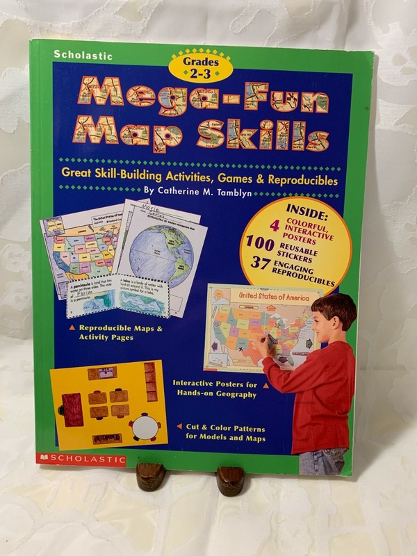 Mega-Fun Map Skills Great Skill-Building Activities Games and Reproducibles gallery