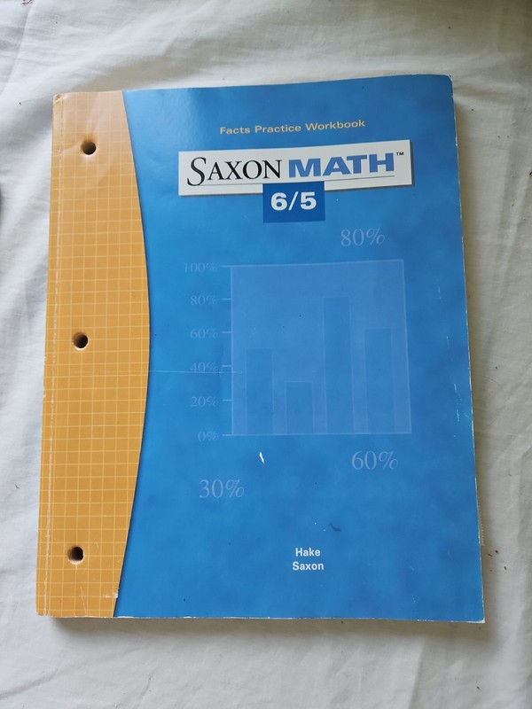 Saxon Math 6/5 Facts Practice Workbook by Hake Saxon Trade Paperback