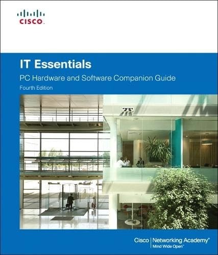 IT Essentials: PC Hardware and – GOOD