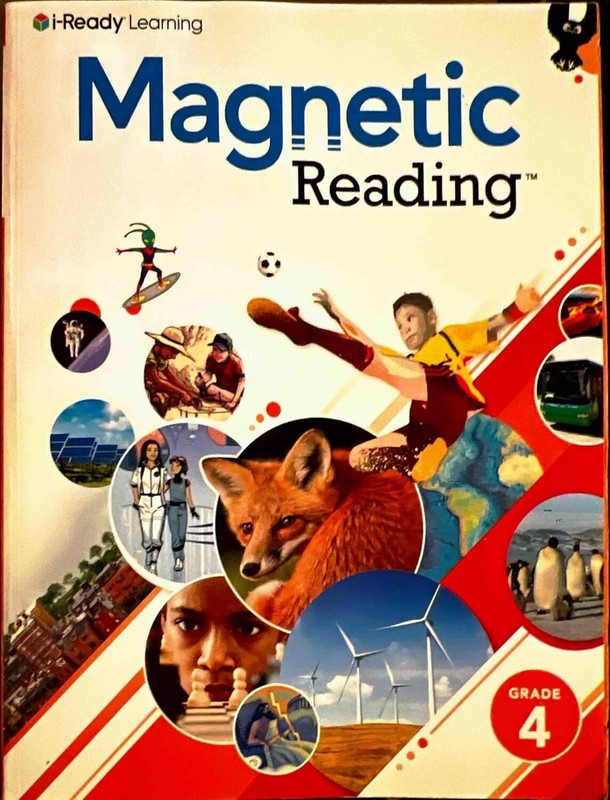 I Ready Learning Magnetic Reading Grade 4 Workbook Paperback Ships Fast NEW