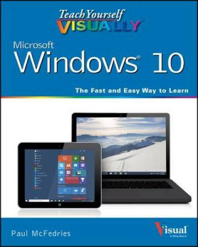 Teach Yourself VISUALLY Windows 10 (Teach Yourself VISUALLY (Tech)) – GOOD