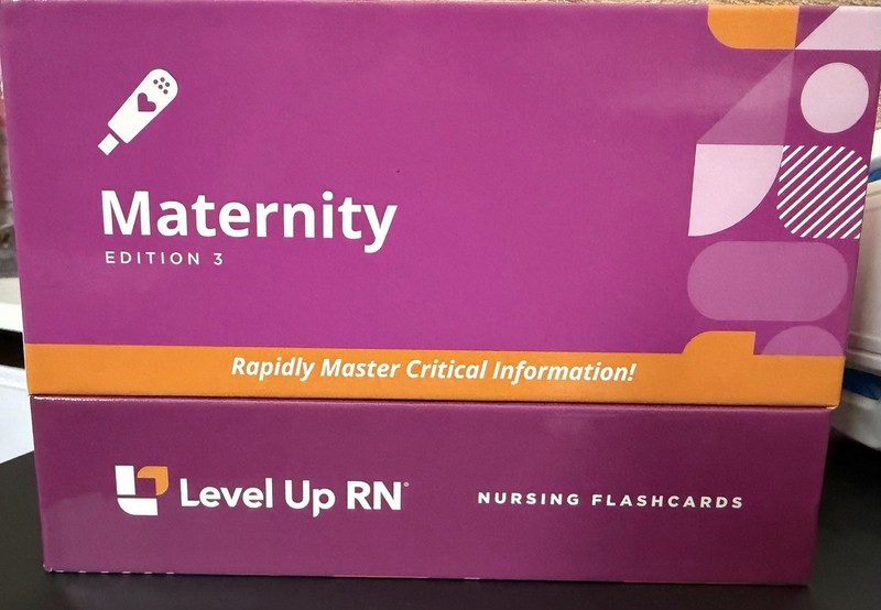 Level Up RN Maternity Nursing Flash Cards Edition 3