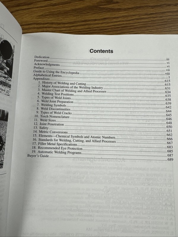 Jefferson's Welding Encyclopedia, 18th Edition American Welding Society AWS gallery
