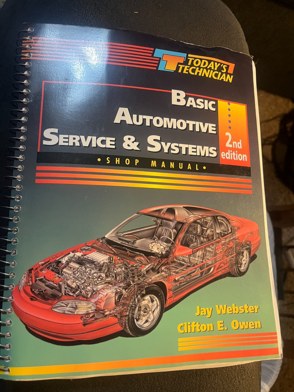 Today’s Technician : Basic Automotive Service and Systems car repair manual