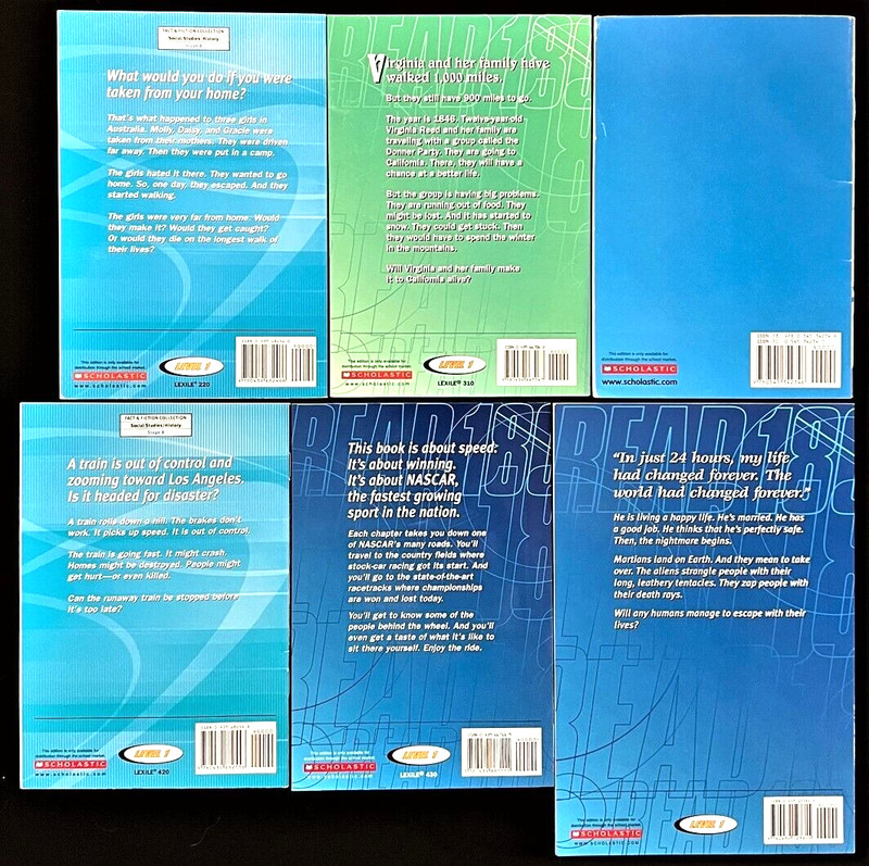 3rd - 5th - Read 180 NEXT Generation - Level 1 Reading Books (14 books) gallery