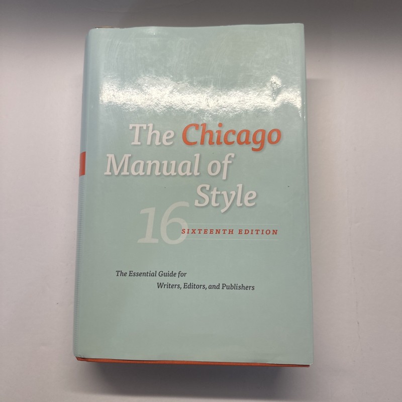 Chicago Manual of Style, 16th Edition by University (2010, Hardcover)