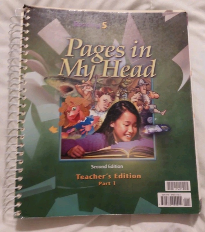 BJU Press Reading 5 Teacher's Edition Part 1 And 2 Pages in My Head 2nd Edition gallery