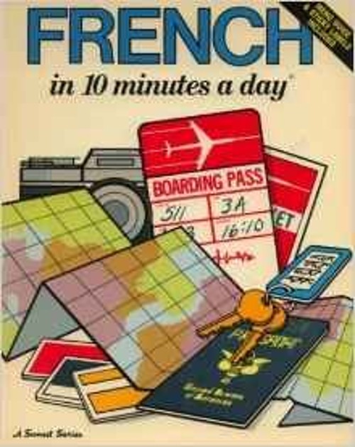 French in Ten Minutes a Day Paperback Kristine K. Kershul