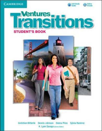 Ventures Transitions Level 5 Student’s Book with Audio CD – Paperback – GOOD