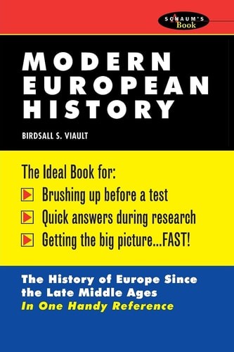 Modern European History, Viault, Birdsall S., Good Book