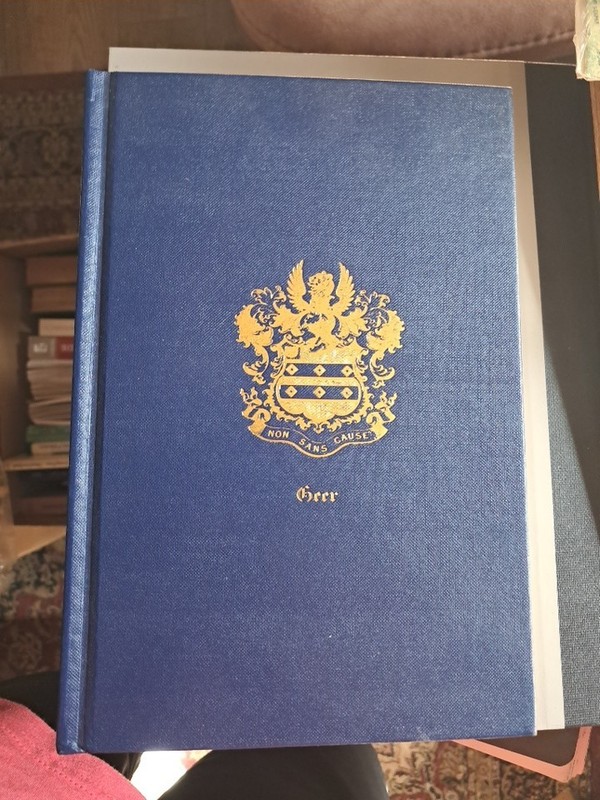 The Geer Genealogy In America Limited Edition #115 Of 200 1623 – 1923 Printed I