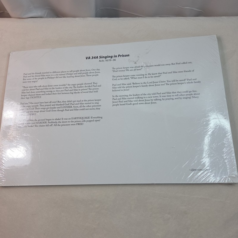 ACSI Purposeful Design Bible Preschool Visual Aids Large Cards 17 x 11" School gallery