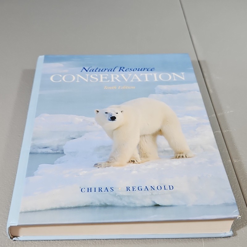 Pearson Natural Resource Conservation Tenth Edition Hardcover by Chiras Reganold