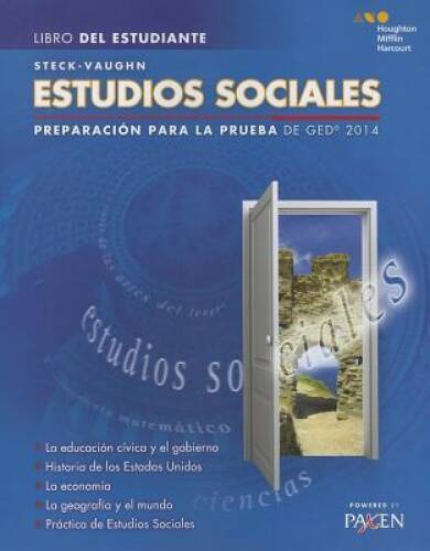 Steck-Vaughn GED: Test Prep 2014 GED Social Studies Spanish Student Editi – GOOD