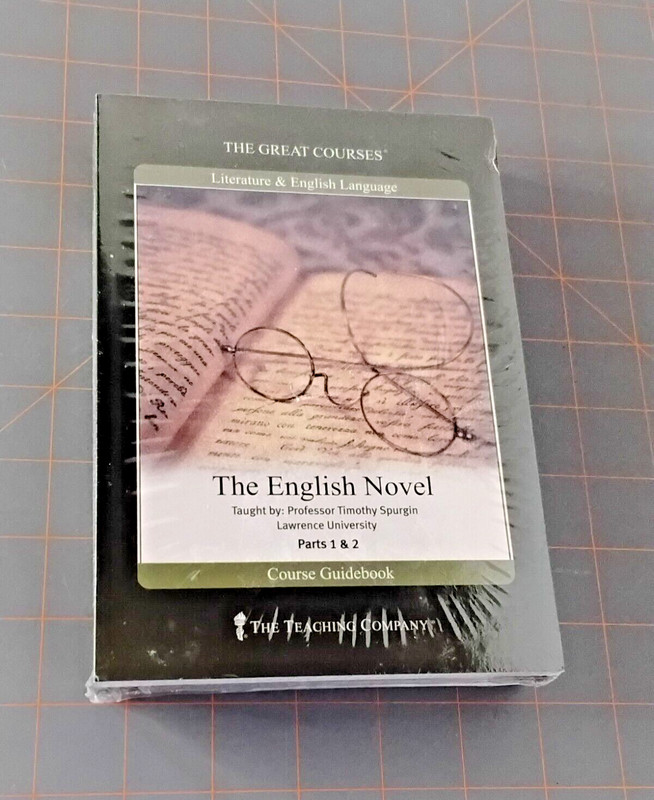The Greatest Courses Literature & English Language English Novel DVD Set Sealed