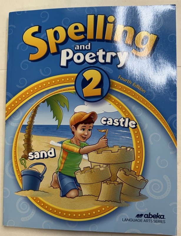 Spelling and Poetry 2 – Abeka 2Nd Grade 2 Spelling and Poetry Student Work Book
