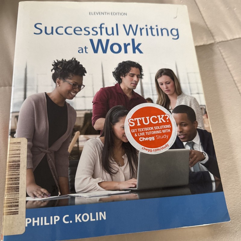 Successful Writing at Work, 11th Ed. Kolin