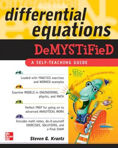 Differential Equations Demystified Paperback Steven G. Krantz