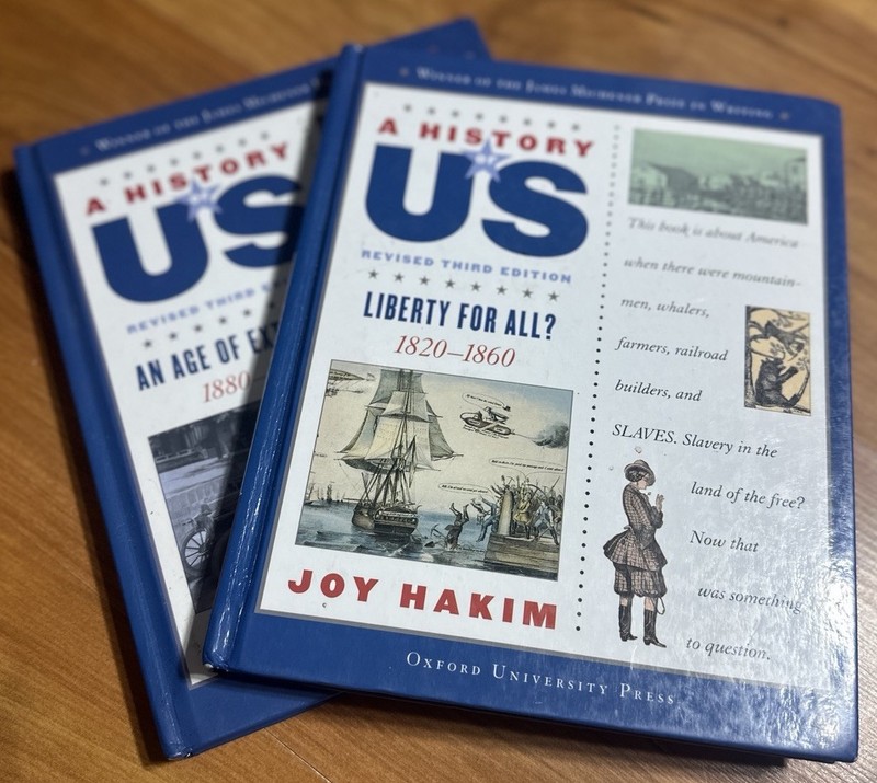 A History Of Us Joy Hakim Books 8 & 5 United States History READ