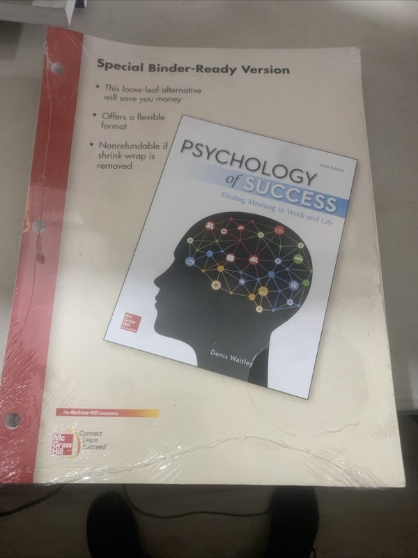 Loose Leaf for Psychology of Success by Denis Waitley (2015, Book, Other)