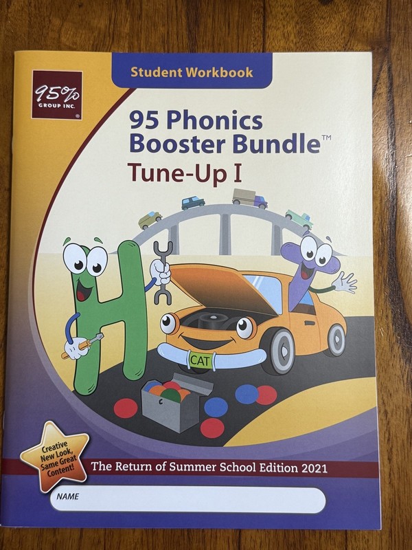 95 Phonics Booster Bundle Tune-Up Grade 1 Student Workbook