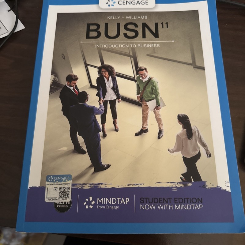 Busn by Chuck Williams and Marcella Kelly (2018, Trade Paperback)