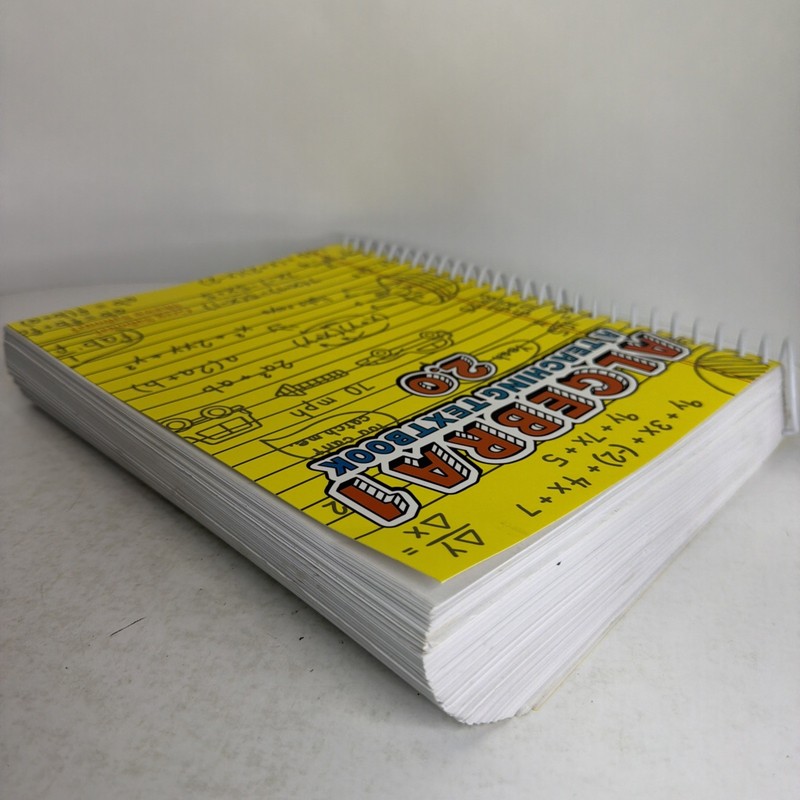 Algebra 1: A Teaching Textbook 2.0 - Large Spiral Homeschool 2011 Paperback gallery