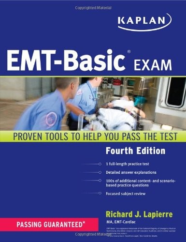 KAPLAN EMT-BASIC EXAM By Richard Lapierre **Mint Condition**