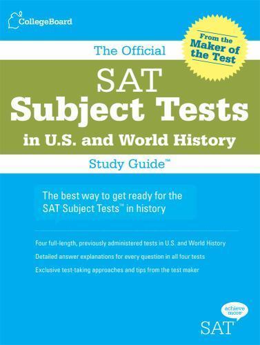 The Official SAT Subject Tests in U.S.- 0874477697, The College Board, paperback