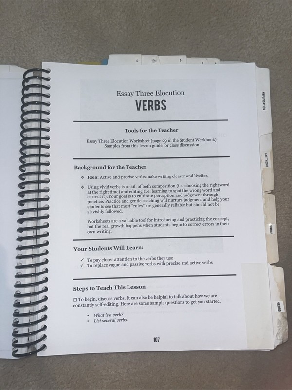 The Lost Tools of Writing Level One Teacher's Guide : Rediscover the Craft of... gallery
