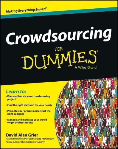 Crowdsourcing for Dummies, Paperback by Grier, David Alan, Brand New, Free sh…