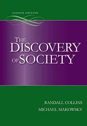 The Discovery of Society, – Paperback, by Collins Randall; Makowsky – Very Good