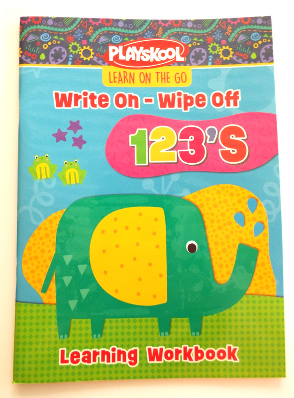 2 Playskool Write On - Wipe Off books: ABC's & 123's Learn on the Go ~Educate! gallery