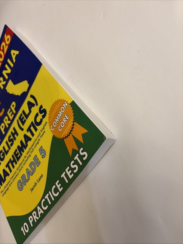 SBAC Test Prep California Grade 5 The 2 in 1 Practice Workbook for Mathematics gallery