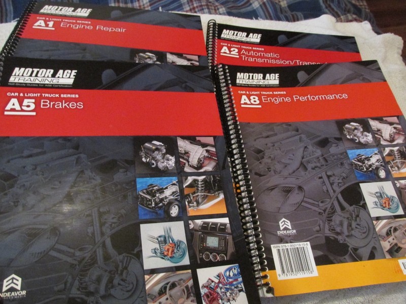 NEW 2024 Edition Motor Age Training Series ASE Study Guides BOOKS Engine Brakes+