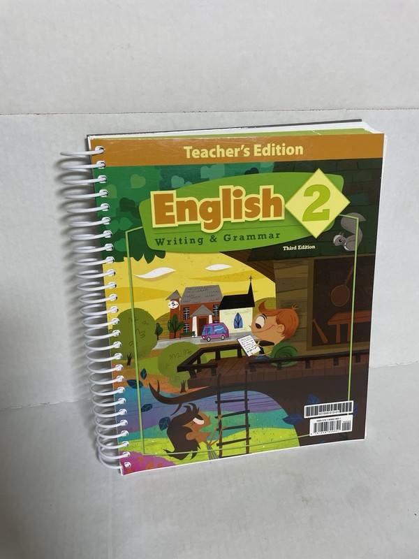 BJU Press English 2 Teacher’s Edition – 2nd Grade, Third Ed