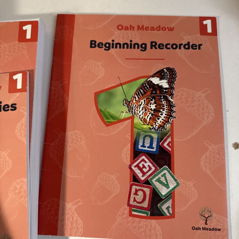 Oak Meadow Grade 1, (2019), Coursebook, Resource Book, Recorder, & Families gallery